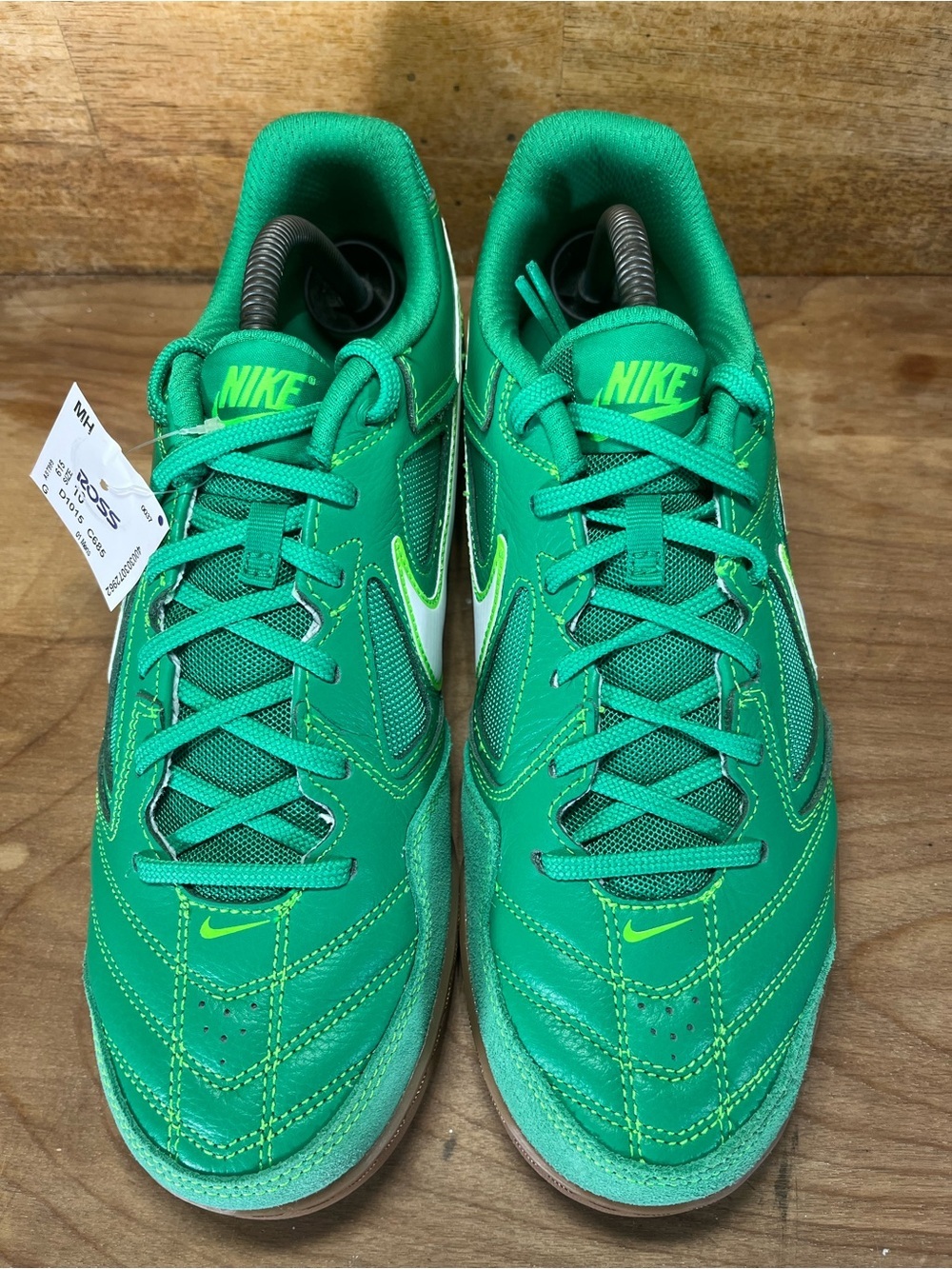 NEW Nike Gato COLORFUL Mens Size 10 Shoes Sneakers Stadium Green Green Strike - Picture 3 of 9